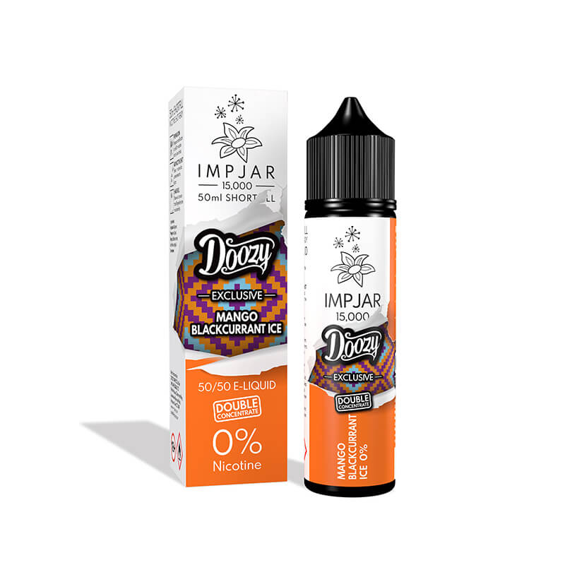 Imp Jar & Doozy Mango Blackcurrant Ice 50ml Shortfill E-Liquid