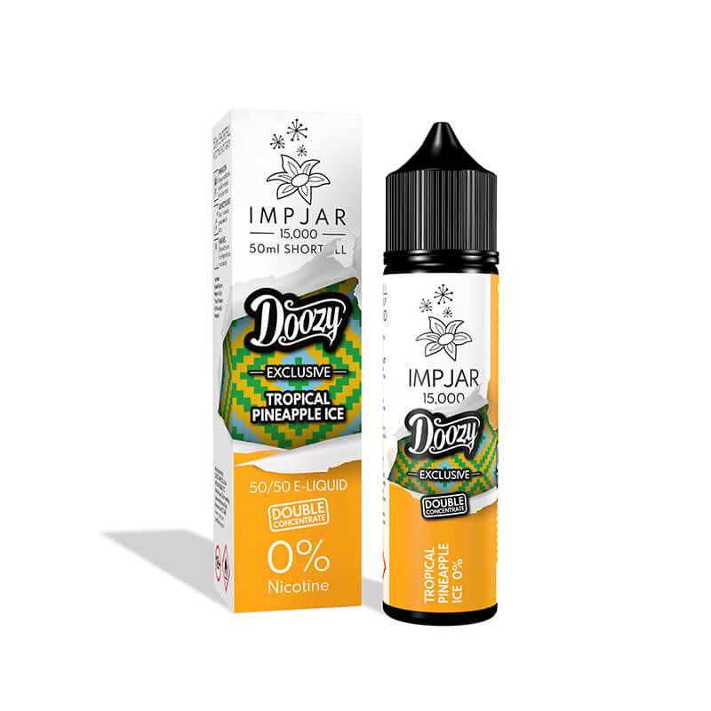 Imp Jar & Doozy Tropical Pineapple Ice 50ml Shortfill E-Liquid