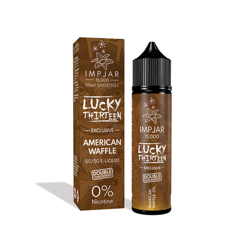 Imp Jar & Lucky 13 American Waffle 50ml Shortfill E-Liquid