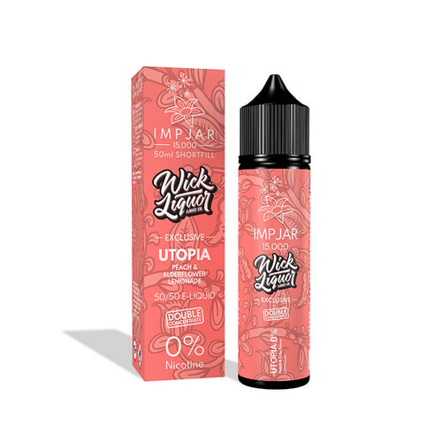 Imp Jar & Wick Liquor Utopia 50ml Shortfill E-Liquid