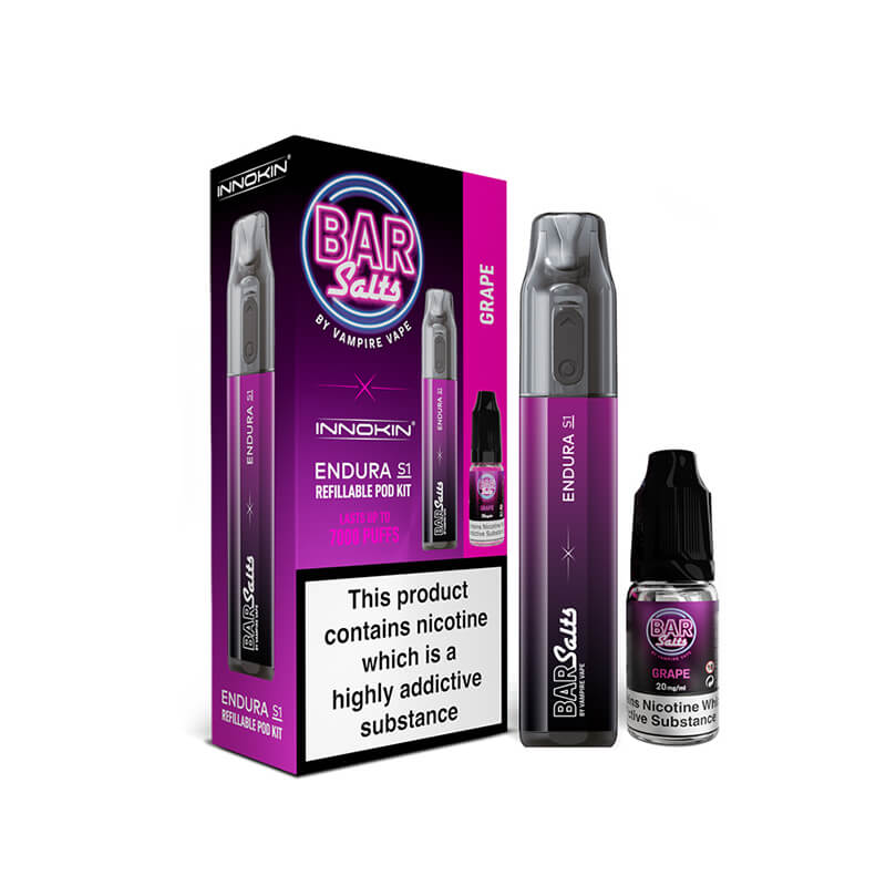 Innokin Endura S1 Vape & Bar Salts E-Liquid