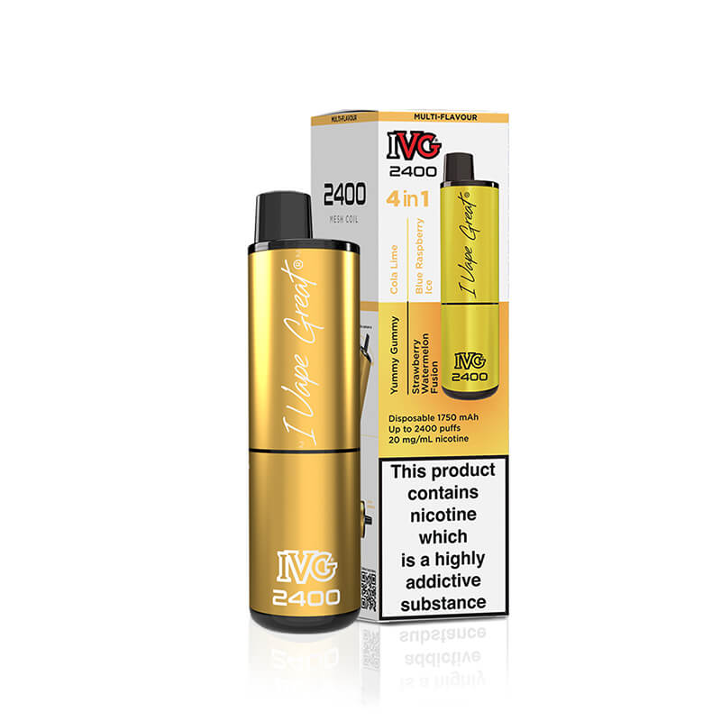 IVG  2400 Summer Edition 4 In 1 20mg Disposable Vape