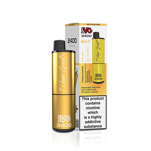 IVG  2400 Summer Edition 4 In 1 20mg Disposable Vape