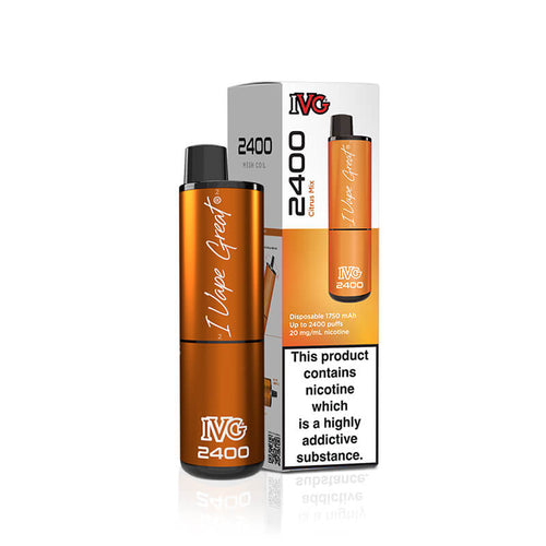 IVG  2400 Citrus Mix 20mg Disposable Vape