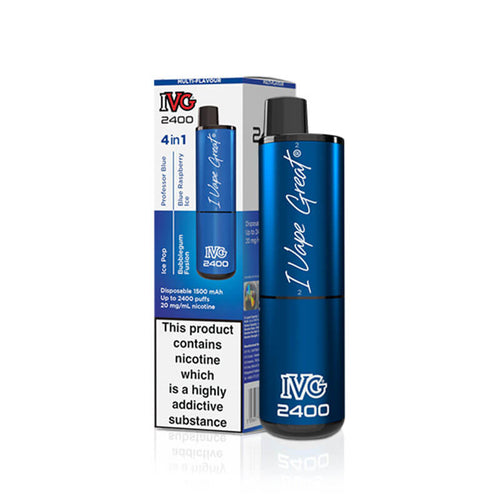 IVG  2400 Blue Edition 4 In 1 20mg Disposable Vape