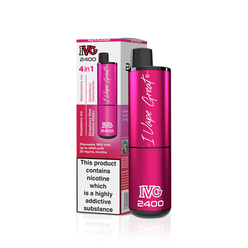 IVG  2400 Pink Edition 4 In 1 20mg Disposable Vape