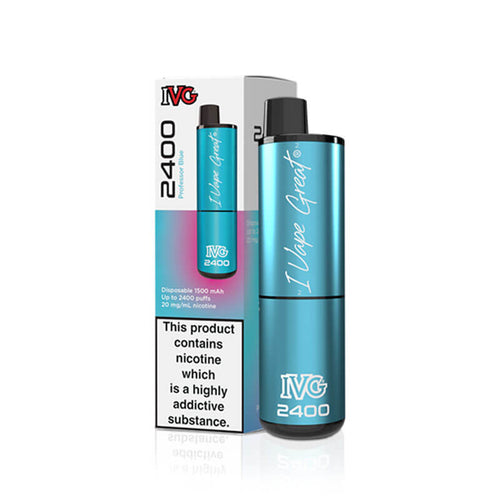 IVG  2400 Professor Blue 20mg Disposable Vape