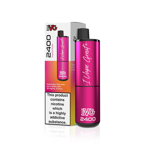 IVG  2400 Tropical Fruits 20mg Disposable Vape