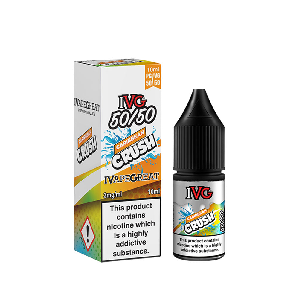 IVG  Caribbean Crush10ml 50/50 E-Liquid