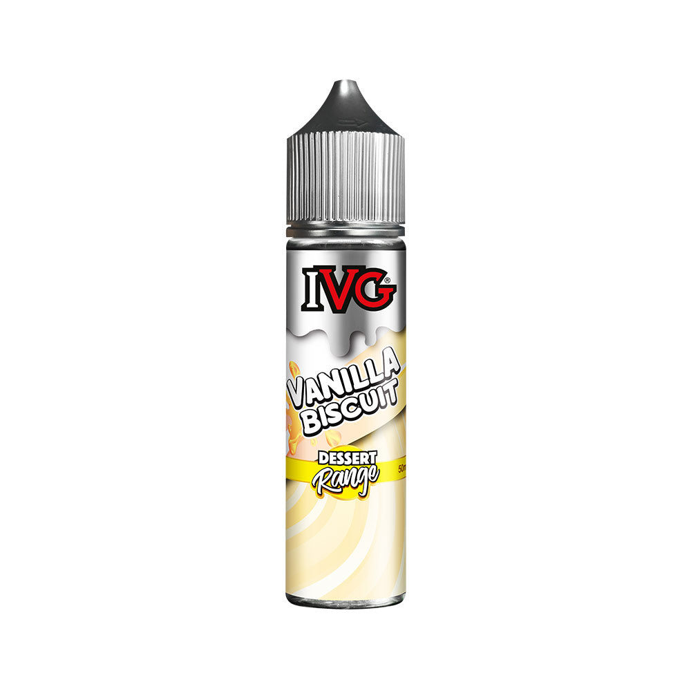 IVG  Vanilla Biscuit Shortfill E-Liquid 50ml