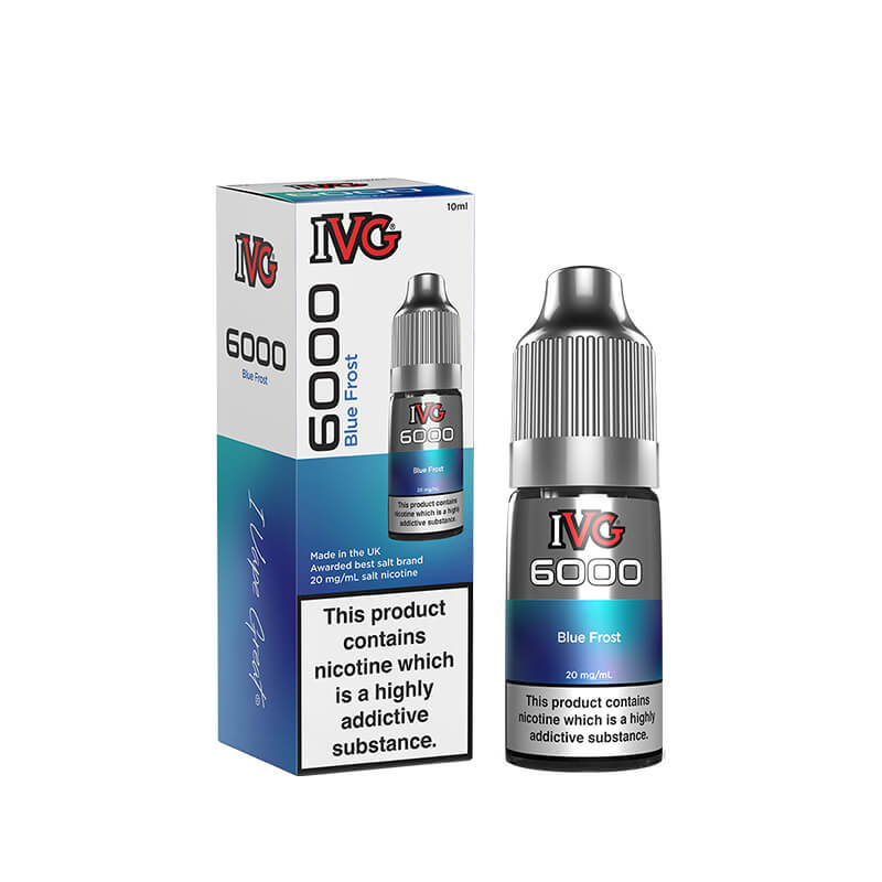 IVG  6000 Blue Frost 10ml Nic Salt E-Liquid