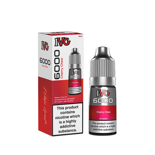 IVG  6000 Cherry Chew 10ml Nic Salt E-Liquid