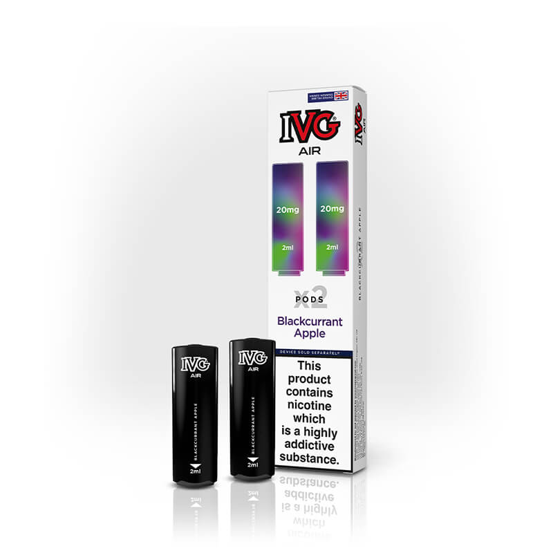 IVG  Air Blackcurrant Apple Prefilled Vape Pods - 20mg