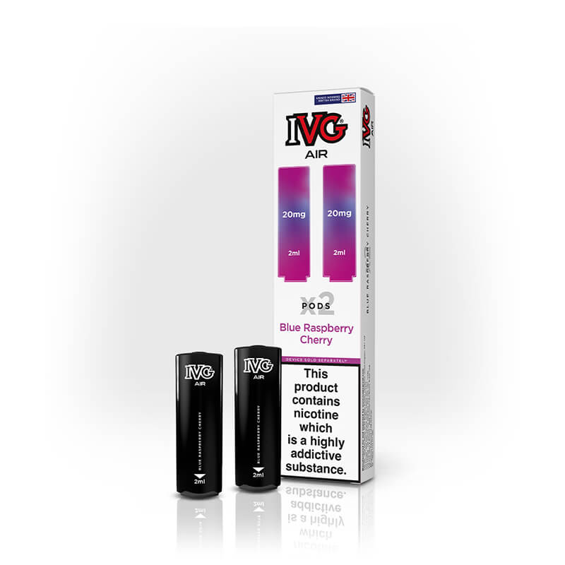 IVG  Air Blue Raspberry Chery Prefilled Vape Pods - 20mg