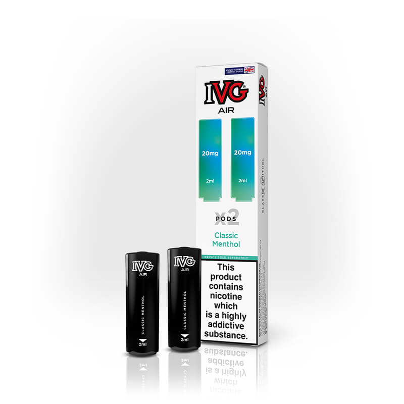 IVG  Air Classic Menthol Prefilled Vape Pods - 20mg