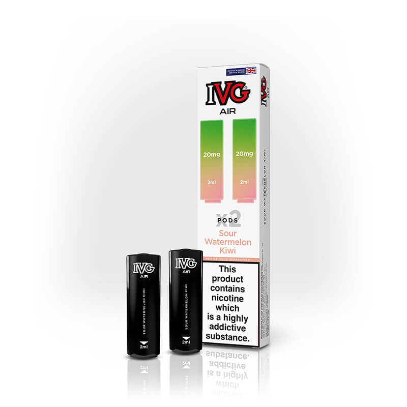 IVG  Air Sour Watermelon Kiwi Prefilled Vape Pods - 20mg