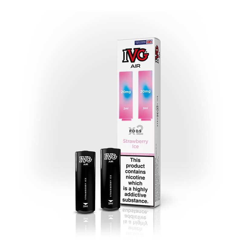 IVG  Air Strawberry Ice Prefilled Vape Pods - 20mg