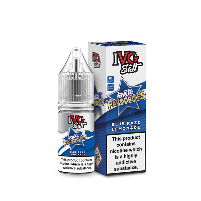 IVG  Bar Favourites Blue Razz Lemoande10ml Nic Salt E-Liquid