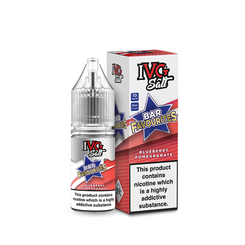 IVG Bar Favourites Blueberry Pomegranate 10ml Nic Salt E-Liquid