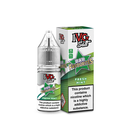 IVG  Bar Favourites Fresh Mint 10ml Nic Salt E-Liquid