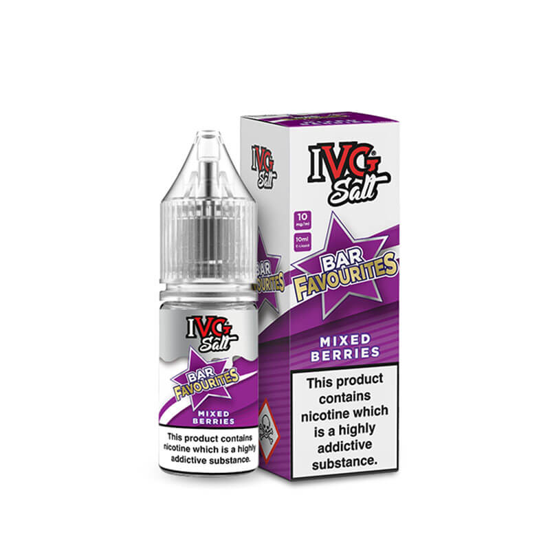 IVG  Bar Favourites Mixed Berries 10ml Nic Salt E-Liquid