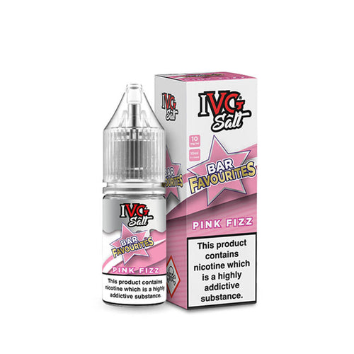 IVG  Bar Favourites Pink Fizz 10ml Nic Salt E-Liquid