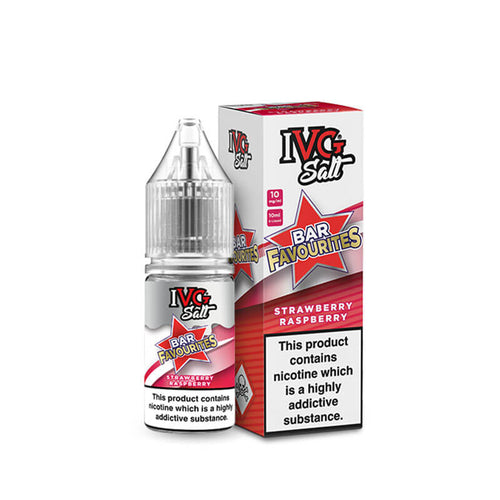 IVG  Bar Favourites Strawberry Raspberry 10ml Nic Salt E-Liquid