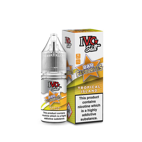 IVG  Bar Favourites Tropical Island 10ml Nic Salt E-Liquid