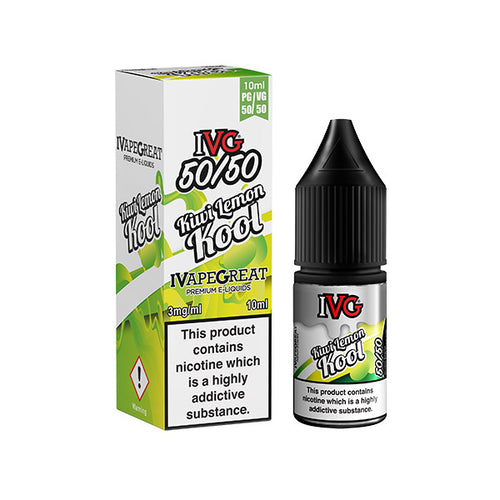 IVG  Kiwi Lemon Kool E-Liquid 50/50