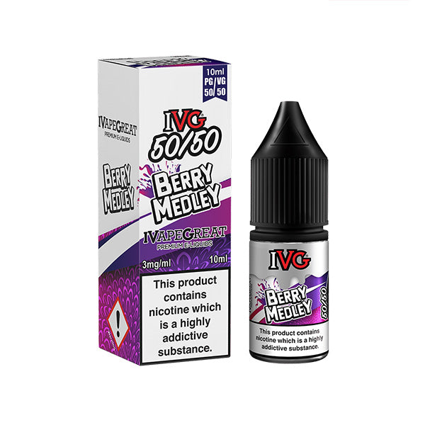 IVG  Berry Medley E-Liquid 50/50