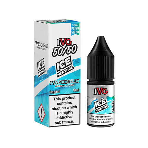 IVG  Ice Menthol E-Liquid 50/50