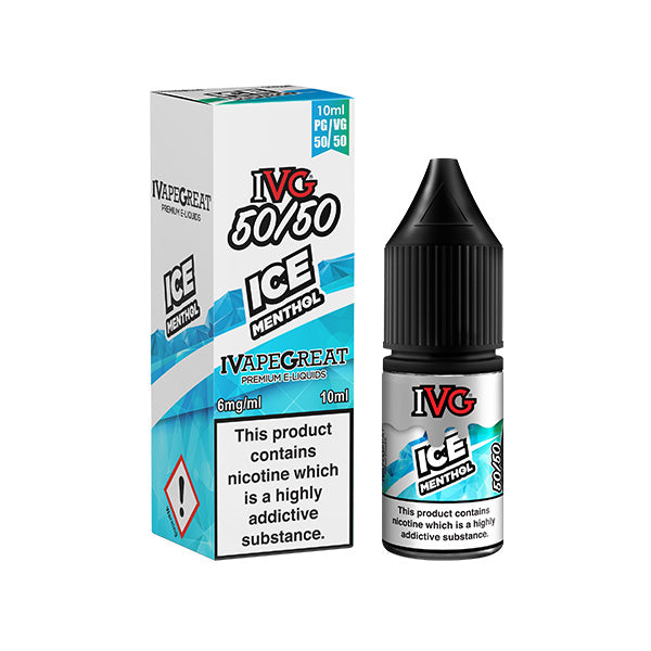 IVG  Ice Menthol E-Liquid 50/50