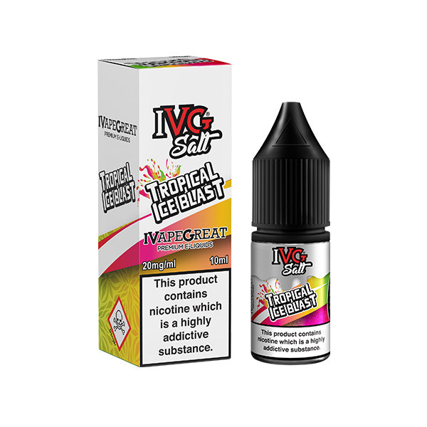 IVG  Tropical Ice Blast Nic Salt  E-Liquid