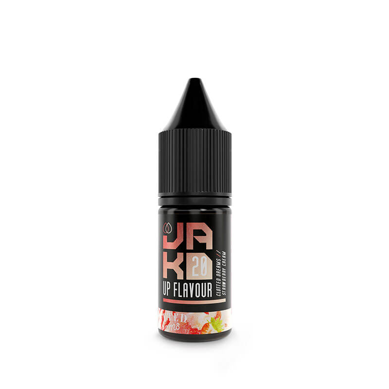 JAK'D Clotted Dreams Strawberry Cream 10ml Nic Salt E-Liquid