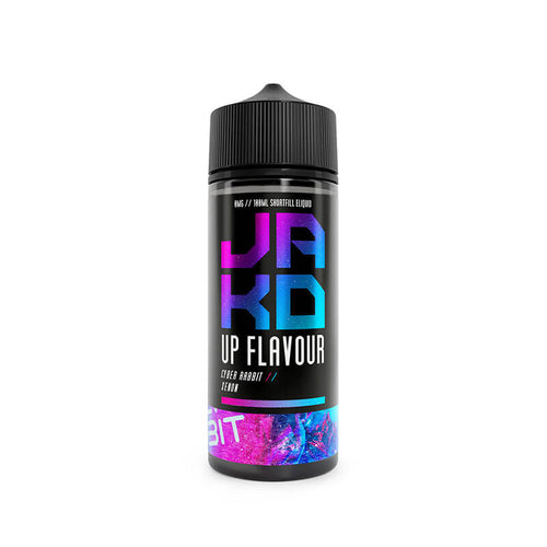 JAK'D Cyber Rabbit Xenon 100ml Shortfill E-Liquid