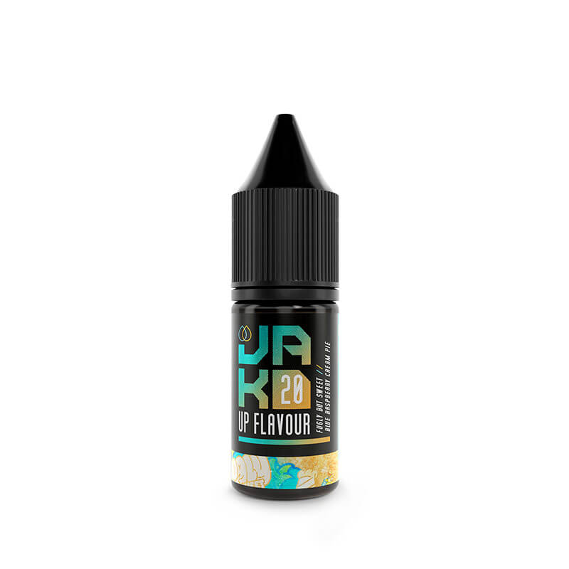 JAK'D Fugly But Sweet Blue Raspberry Cream Pie 10ml Nic Salt E-Liquid