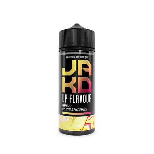 JAK'D Unreal 2 Pineapple & Passionfruit 100ml Shortfill E-Liquid