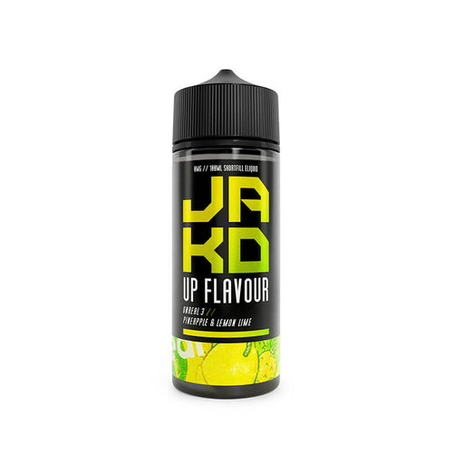 JAK'D Unreal 3 Pineapple Lemon & Lime 100ml Shortfill E-Liquid