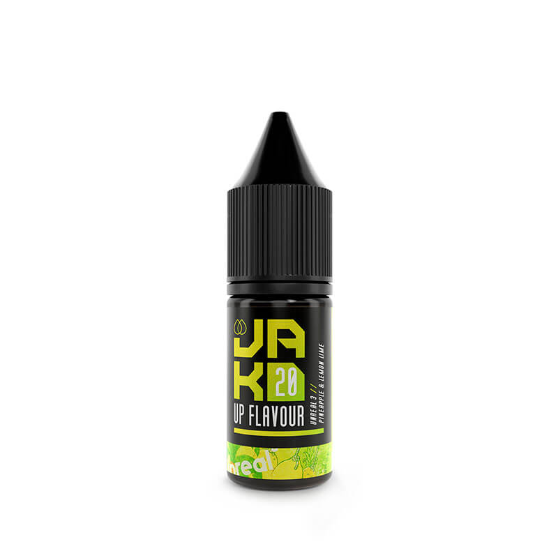 JAK'D Unreal 3 Pineapple Lemon & Lime 10ml Nic Salt E-Liquid