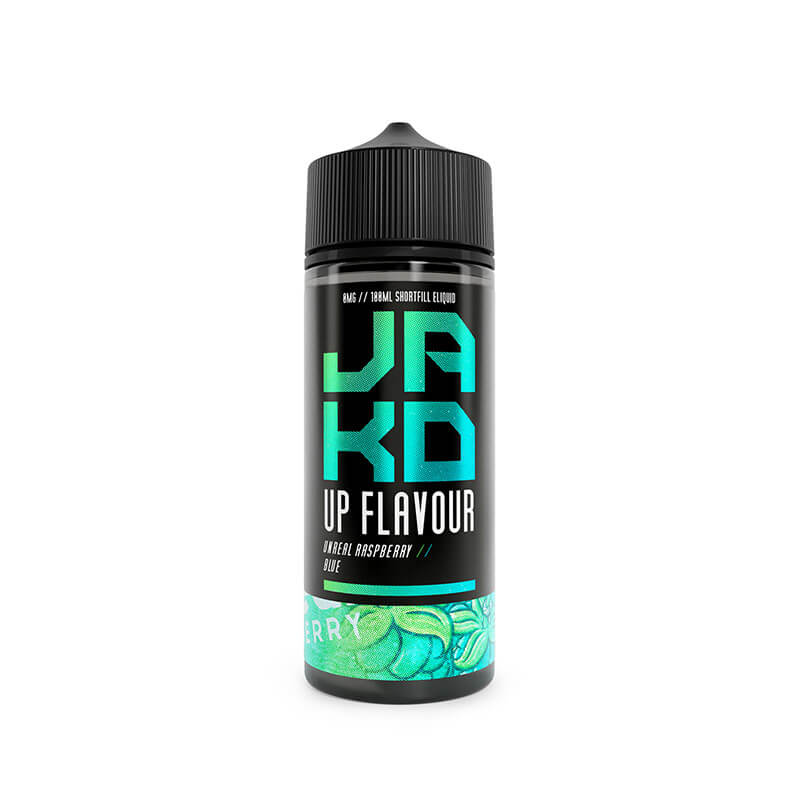 JAK'D Unreal Raspberry Blue 100ml Shortfill E-Liquid