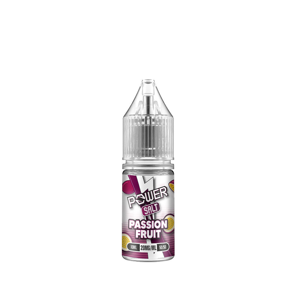 Juice N Power Passion Fruit Power Salt 10ml Nic Salt E-Liquid