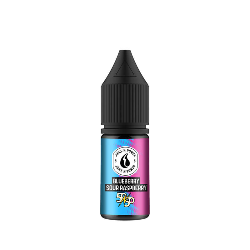 Juice N Power Blueberry Sour Raspberry 10ml 50/50 E-Liquid