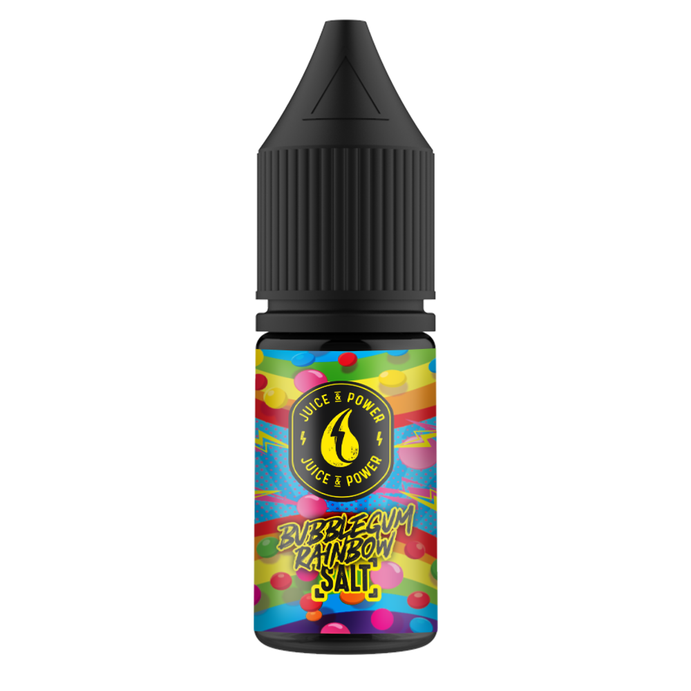 Juice N Power Bubblegum Rainbow Nic Salt E-Liquid