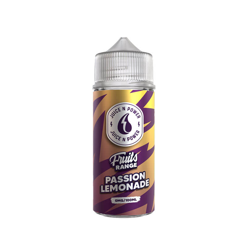 Juice N Power Fruits Passion Lemon 100ml Shortfill E-Liquid