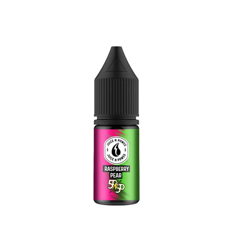 Juice N Power Raspberry Pear 10ml 50/50 E-Liquid