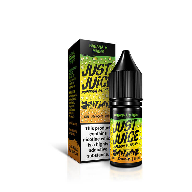 Just Juice  Banana & Mango 50/50 10ml E-Liquid