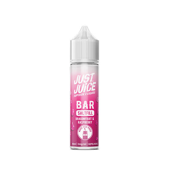 Just Juice  Bar Saltfill Dragon Fruit & Raspberry Shortfill 40ml E-Liquid