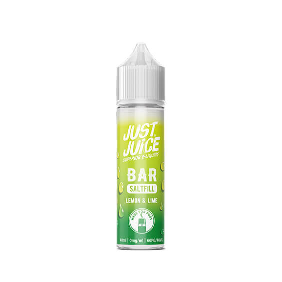 Just Juice  Bar Saltfill Lemon & Lime Shortfill 40ml E-Liquid