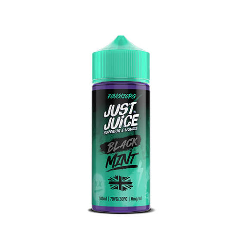 Just Juice  Black Mint 100ml Shortfill E-Liquid