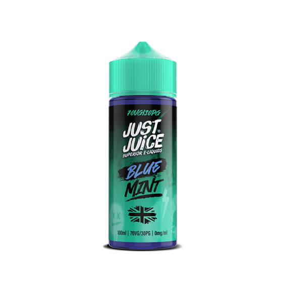 Just Juice  Blue Mint 100ml Shortfill E-Liquid